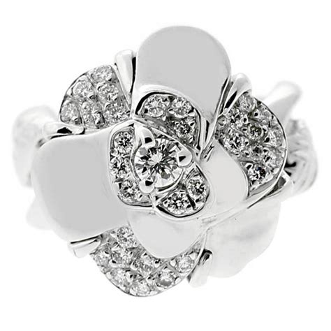 chanel camelia collection|Chanel camelia ring price.